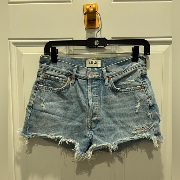 AGOLDE Parker Jean Shorts - Picture 2 of 6